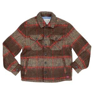 Scotch & Soda Brushed Long Sleeve Button Down Men's Shirt Jacket Shacket NWT